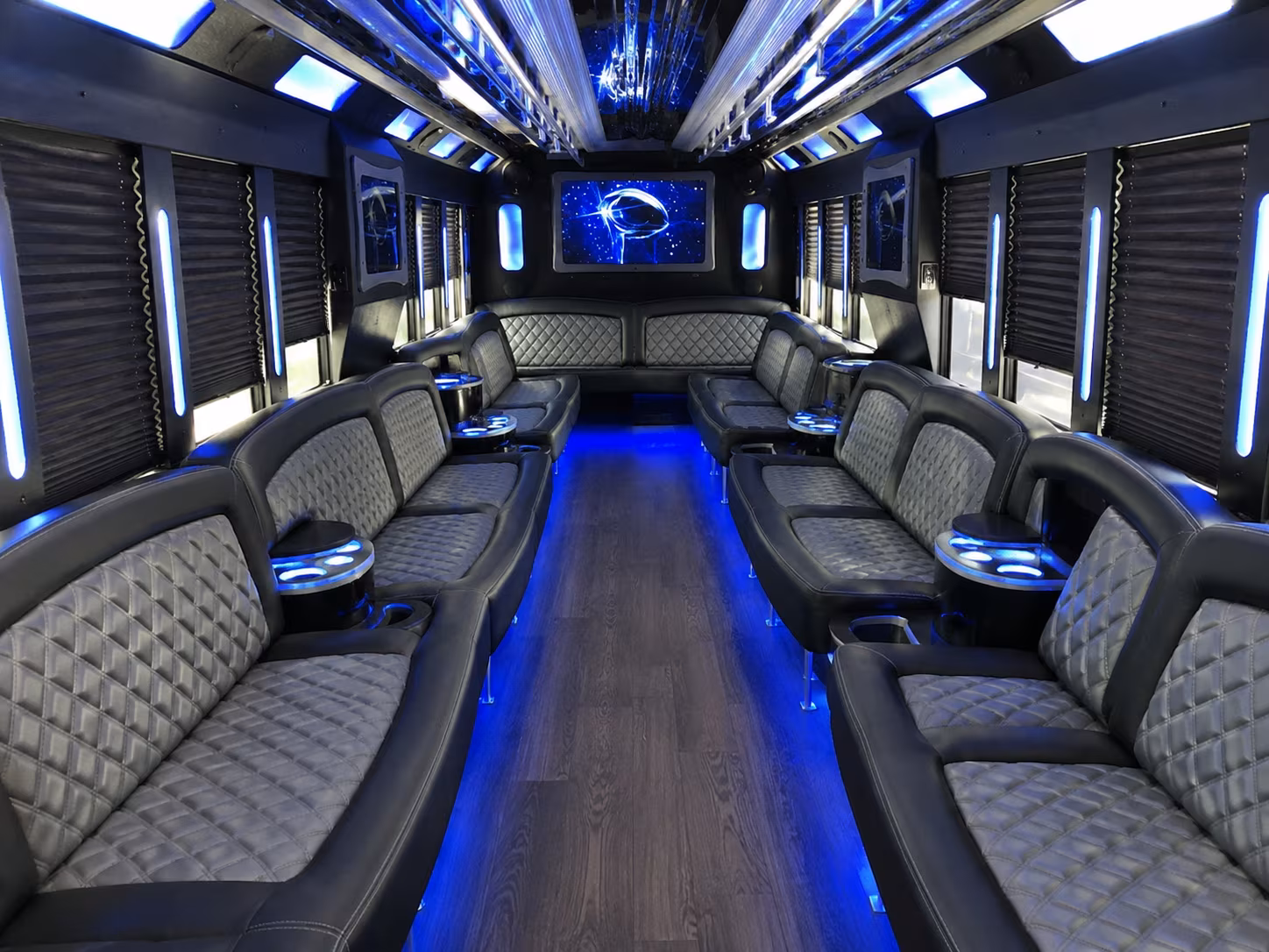party buses to palace theatre and fitzgerald theater shows