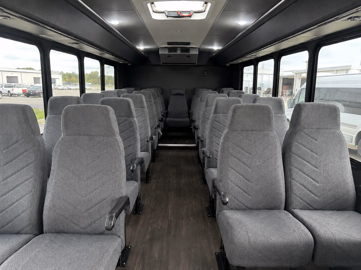 st paul 20 passenger minibus interior