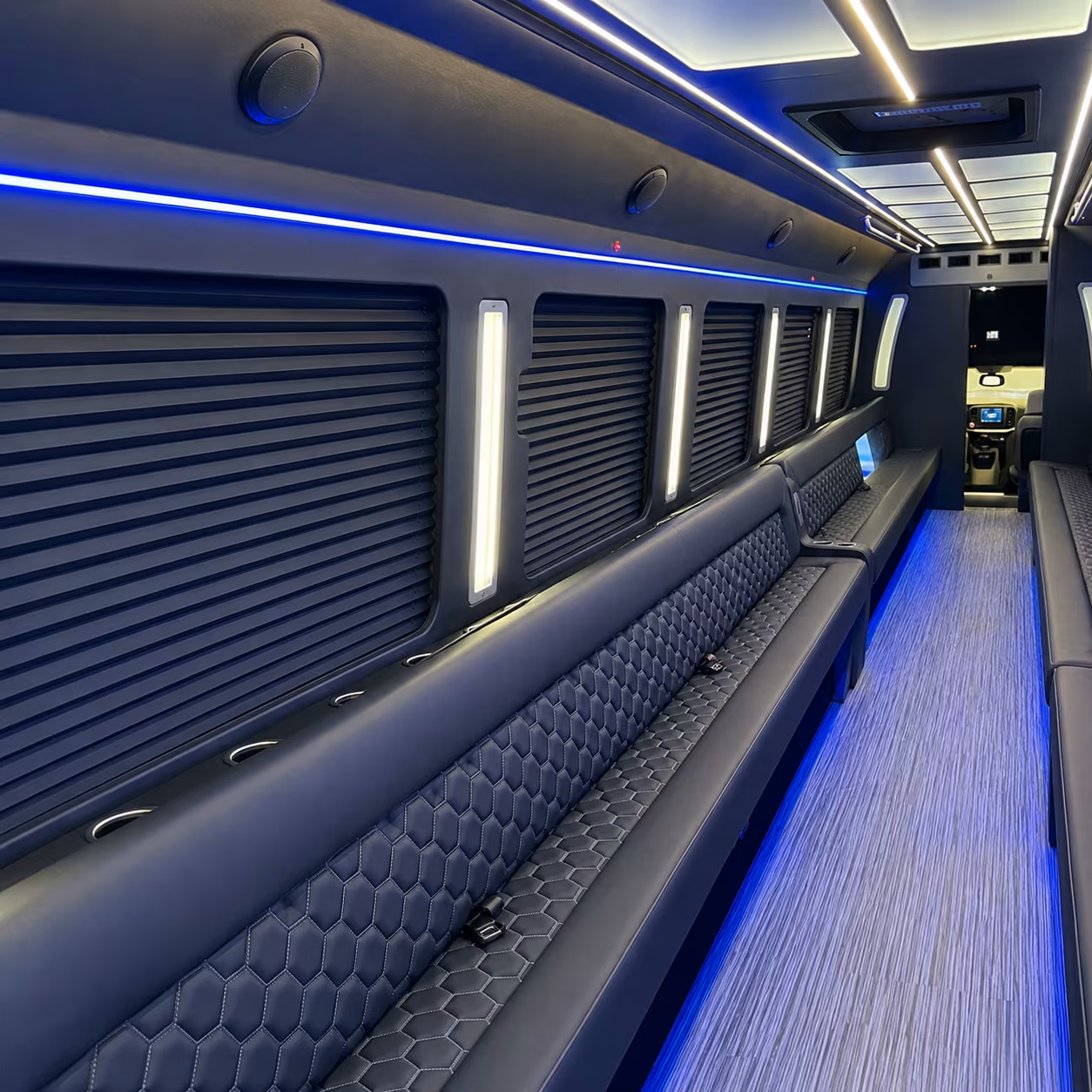 st paul party bus interior