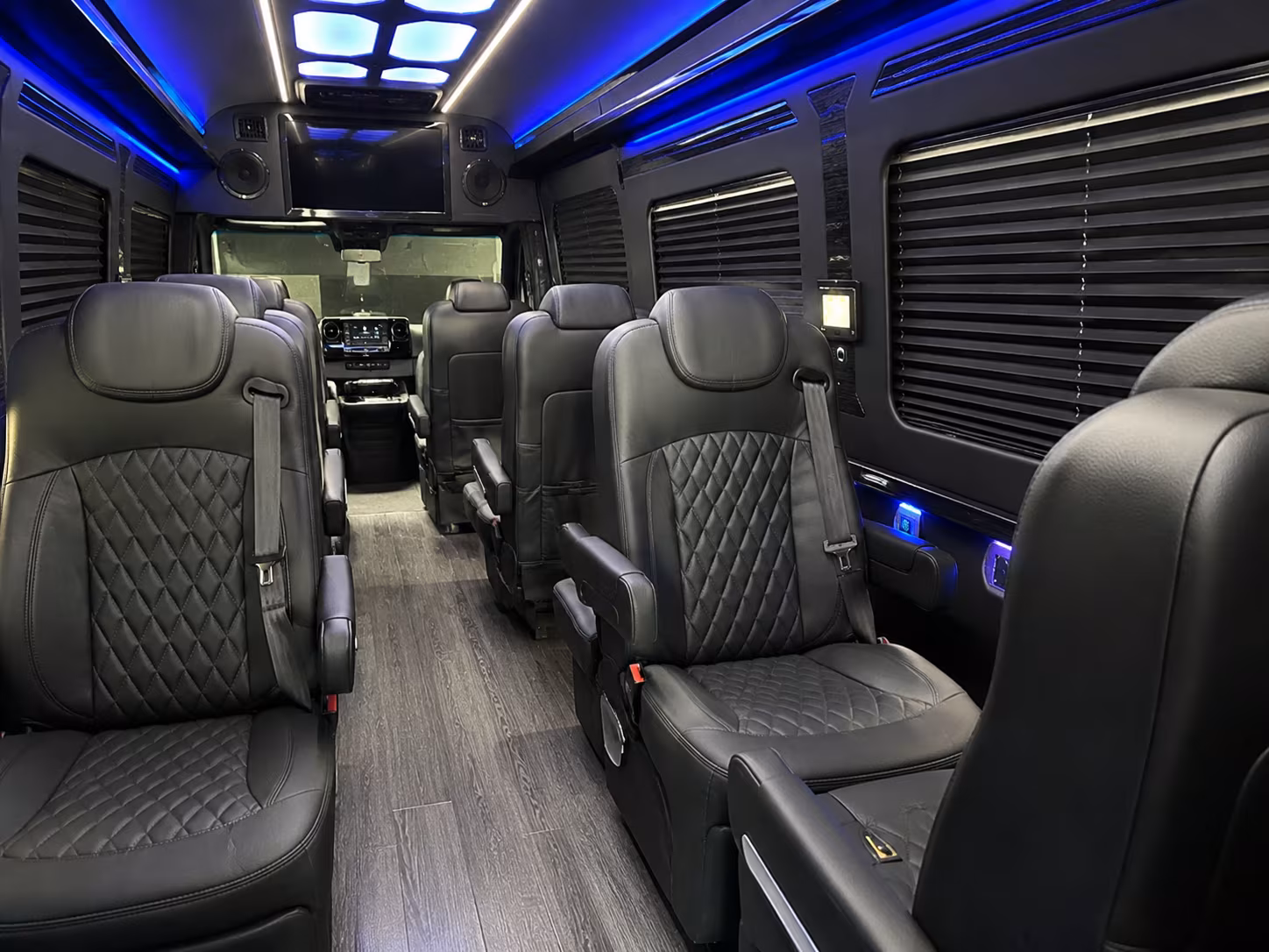 st paul sprinter van with driver inside