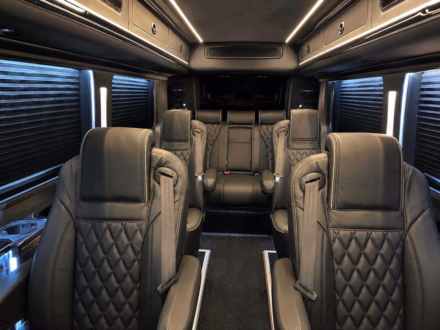 st paul sprinter van with driver interior